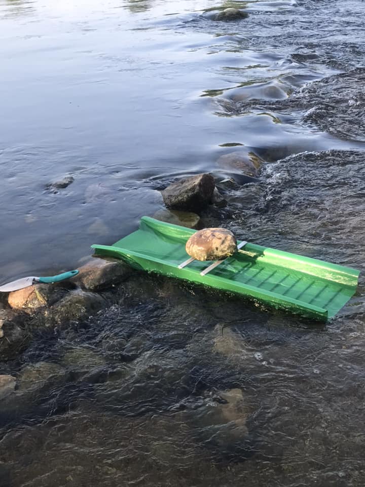 California River Sluice Box with Siphon Flare ''TM'' 10 X 38''