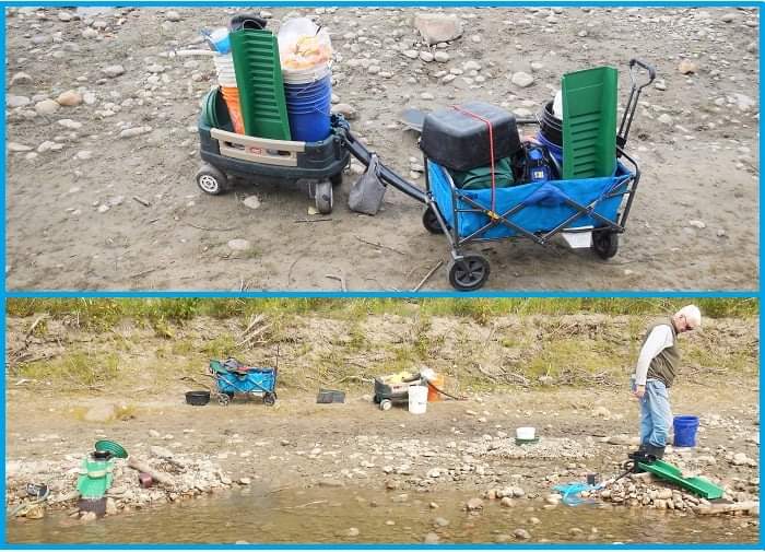 Le Trap Mini Sluice Box for Gold Prospecting 10x30