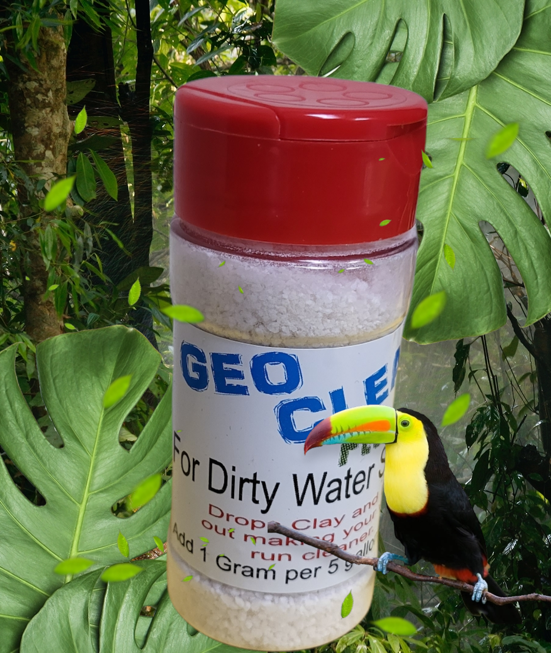 Geo Clear Water Floc for Muddy and Clay filled Water Prospecting Gold