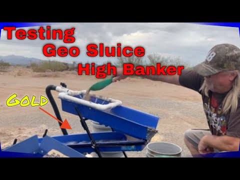 Geo High Banker for Gold Prospecting and Fine Gold Recovery